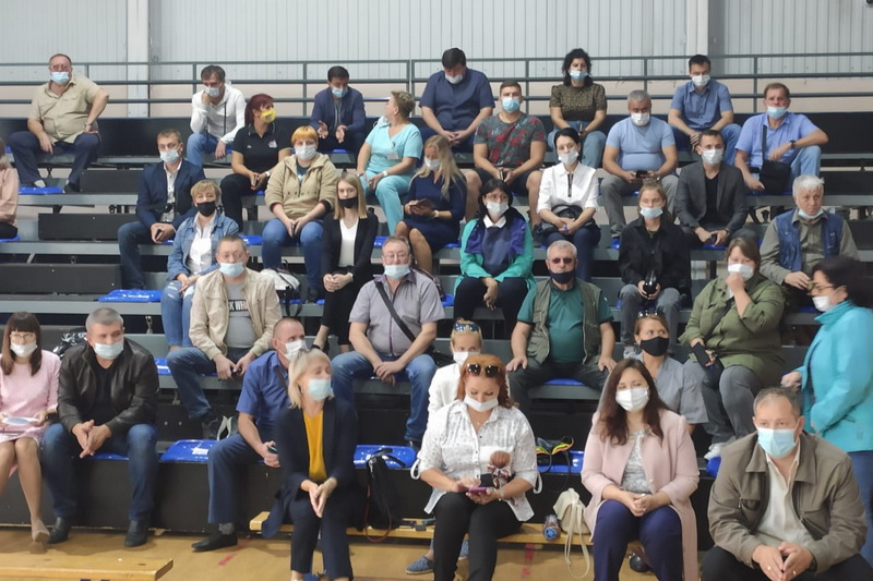 Спортивная общественность. Встреча Рапопорта со спортивной общественностью. Западнов Антон Нижневартовск.